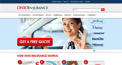 Desktop Screenshot of ohioinsurance.com